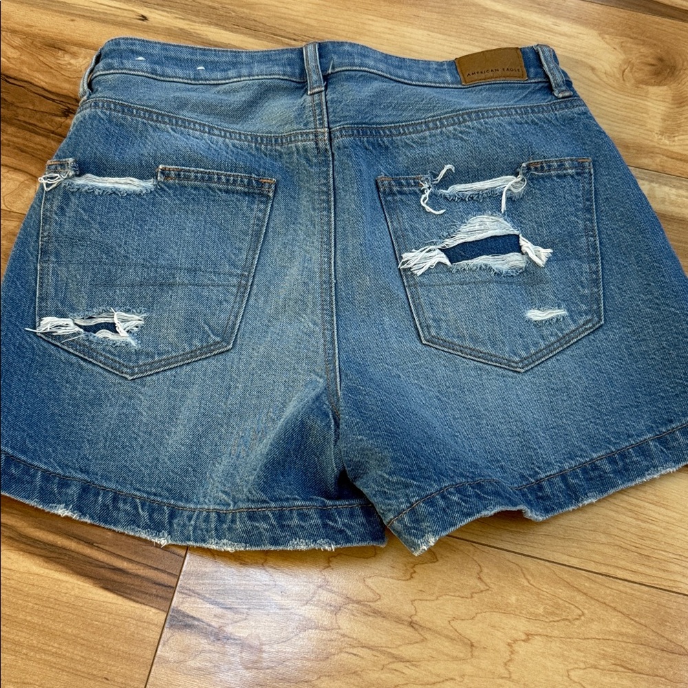 American Eagle Outfitters Blue Denim skort - Picture 2 of 6